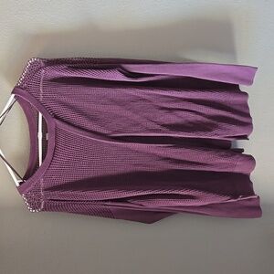 Sweaty Betty Amity Cotton Knit Sweater M Yoga Gorpcore Athleisure Natural Beach